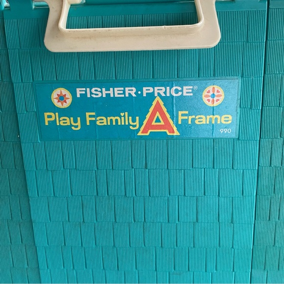 Fisher Price Little People Vintage 1974 Play Family A Frame House #990 Only - Picture 7 of 12